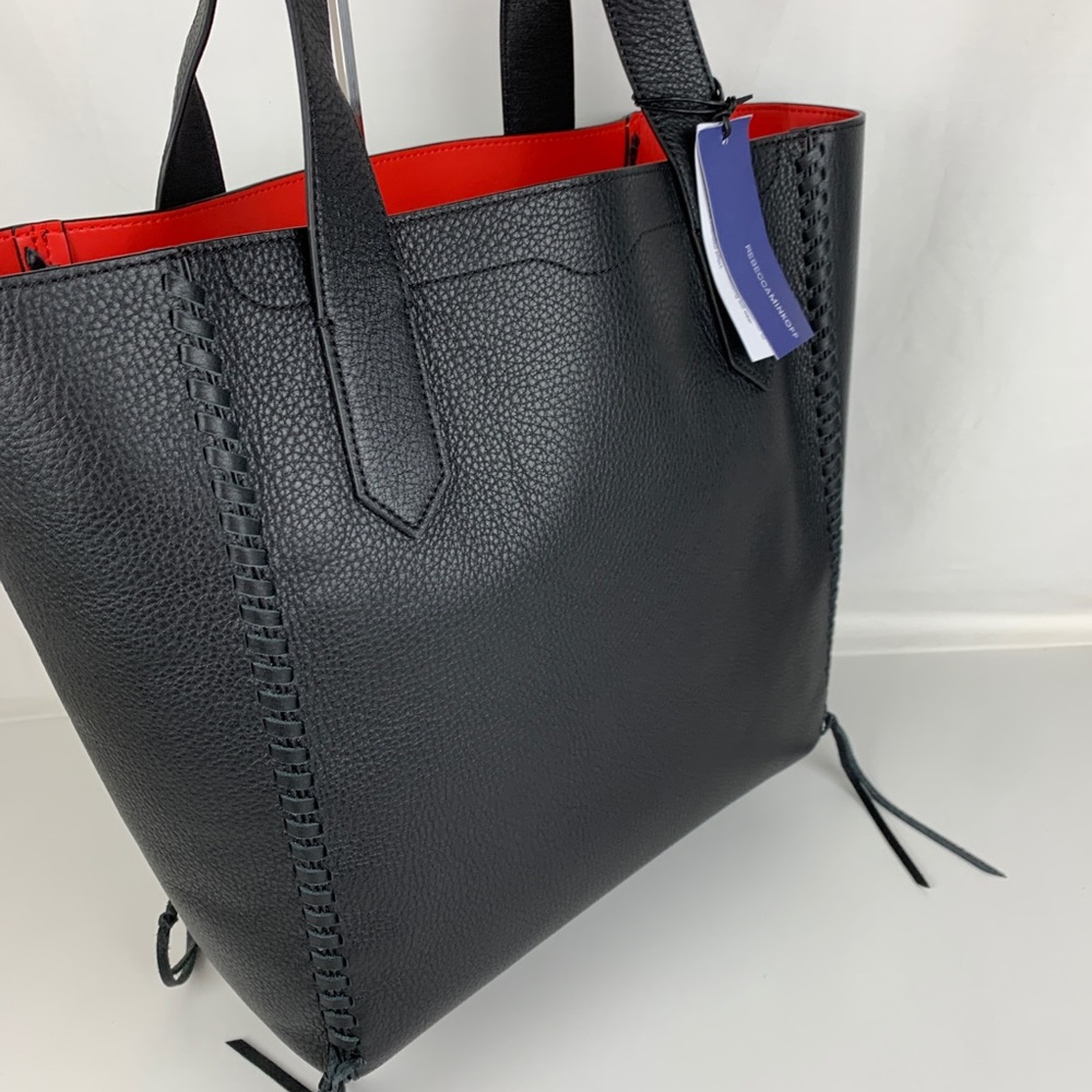 New Rebecca Minkoff Medium Panama Leather Tote - Picture 2 of 8